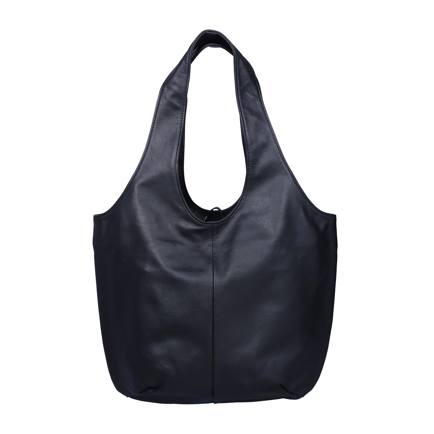 シュリンクレザー バイカラー 牛革 ショルダーバッグ | H（アッシュ