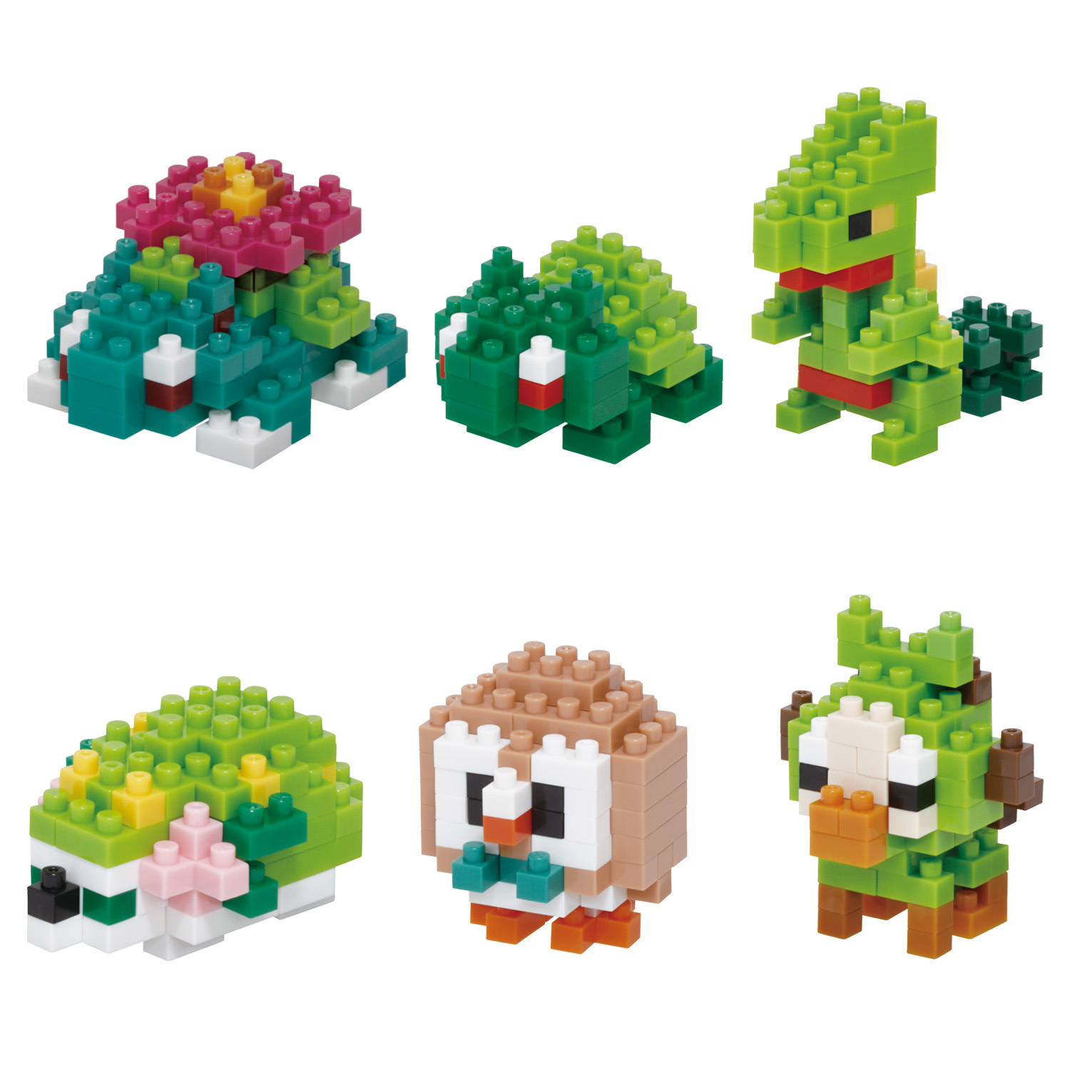 ミニナノ ポケットモンスター くさタイプ | CATALOG | nanoblock