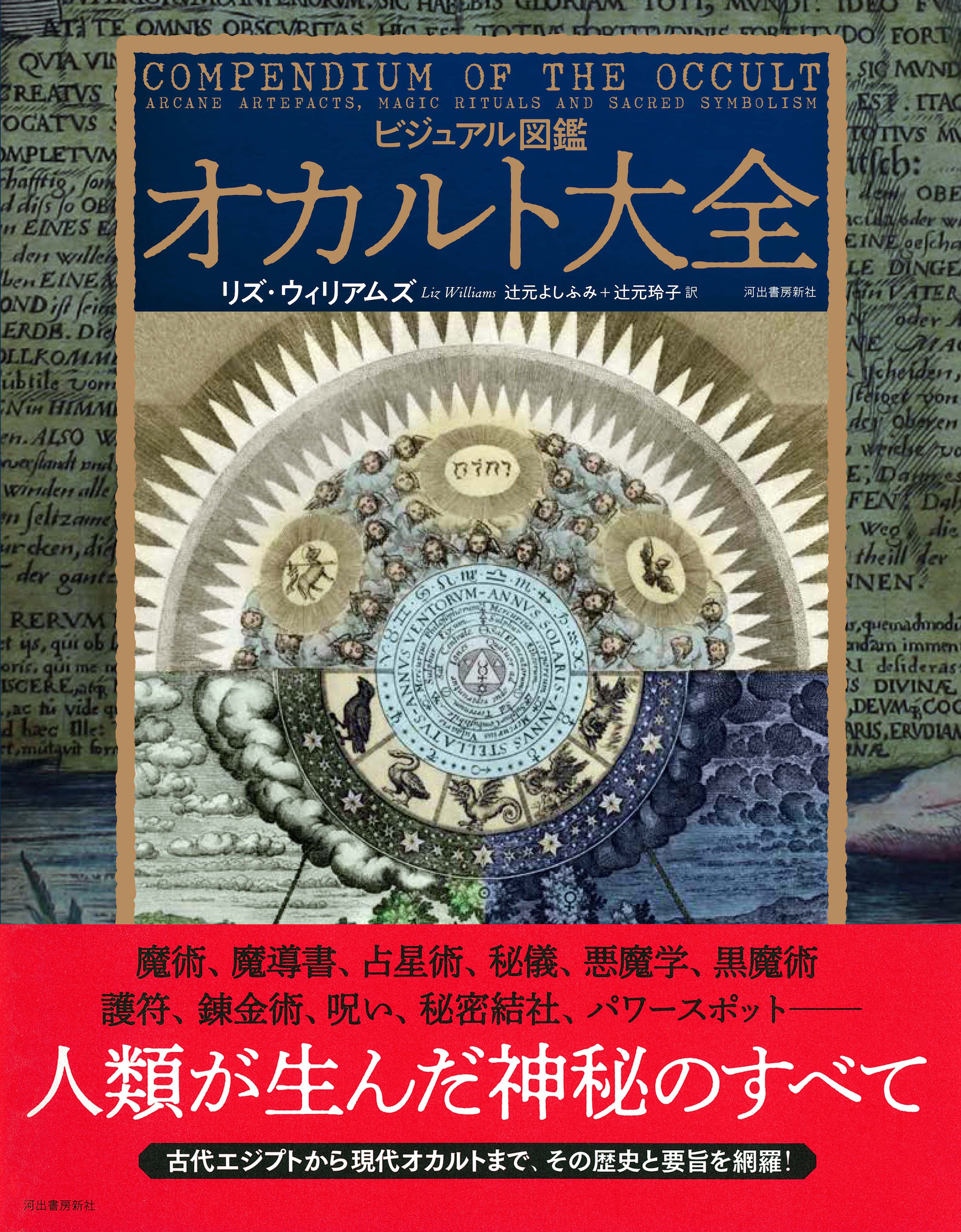 ビジュアル図鑑 オカルト大全 :リズ・ウィリアムズ,辻元 よしふみ,辻元