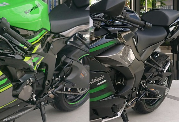 ウッドストックからニンジャ1000SXとNinja ZX-6R用ステップが発売