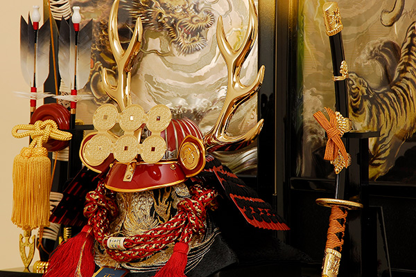 五月人形 K-23 真田幸村 兜収納飾り｜雛人形、五月人形、羽子板