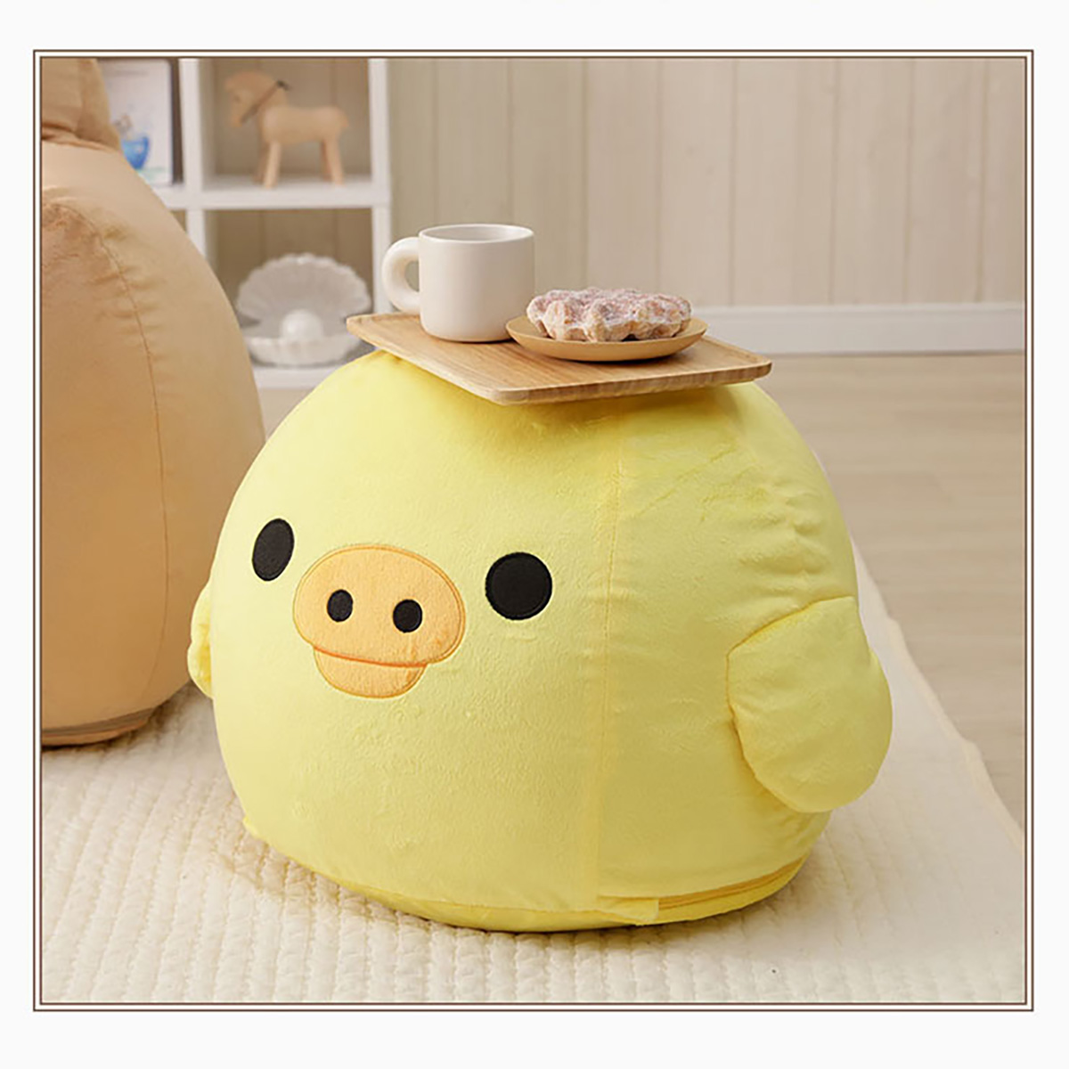 リラックマ キイロイトリ 幸運のアオイトリ リラックマ スツール