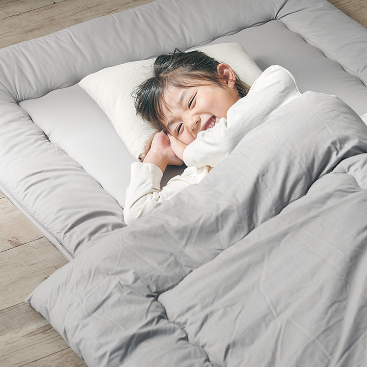 日本製 布団セット 掛け布団 敷布団 シングルサイズ toco(トコ) 5色