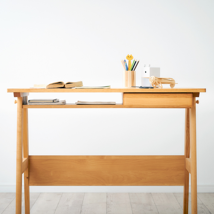 堀田木工所 国産 学習机 Skip(スキップ) オーダーデスク 幅101-120cm