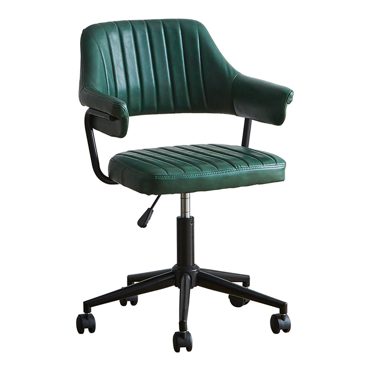 ガス圧昇降 ヴィンテージデスクチェア 1脚単品 GABBY 4色対応の通販