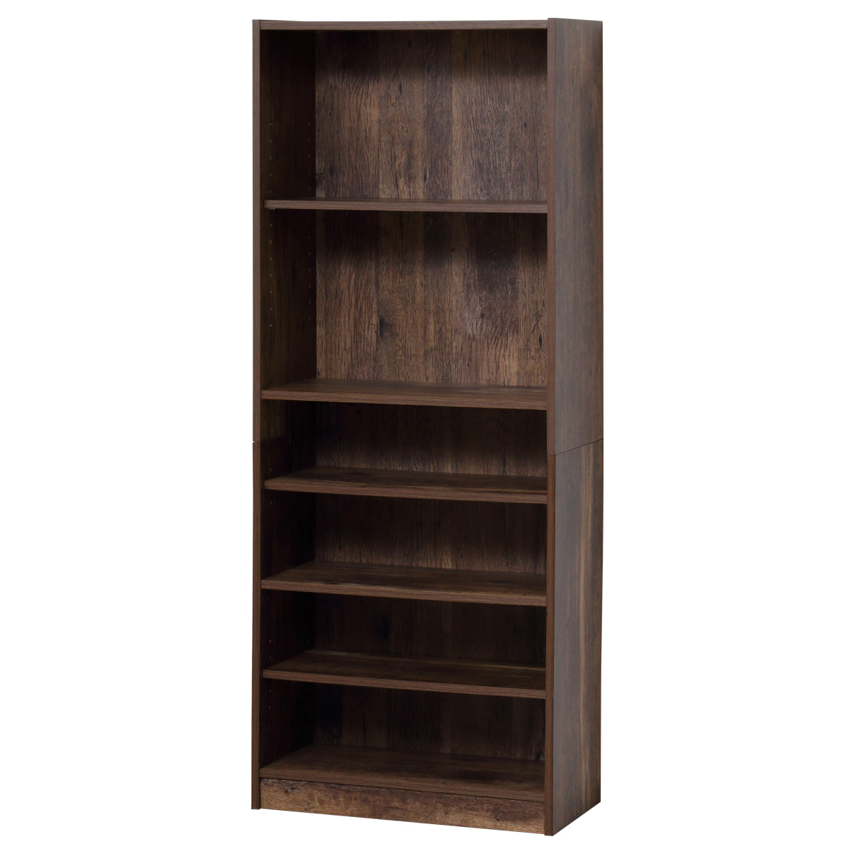 らくらく組立文庫本棚 幅600 奥行295 高さ1500 KRS-RK6015BS 通販