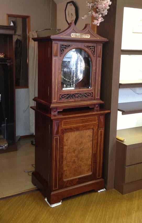 SANKYOサンキョー最高級オルゴール ORPHESUオルフェウス160弁（80弁x2