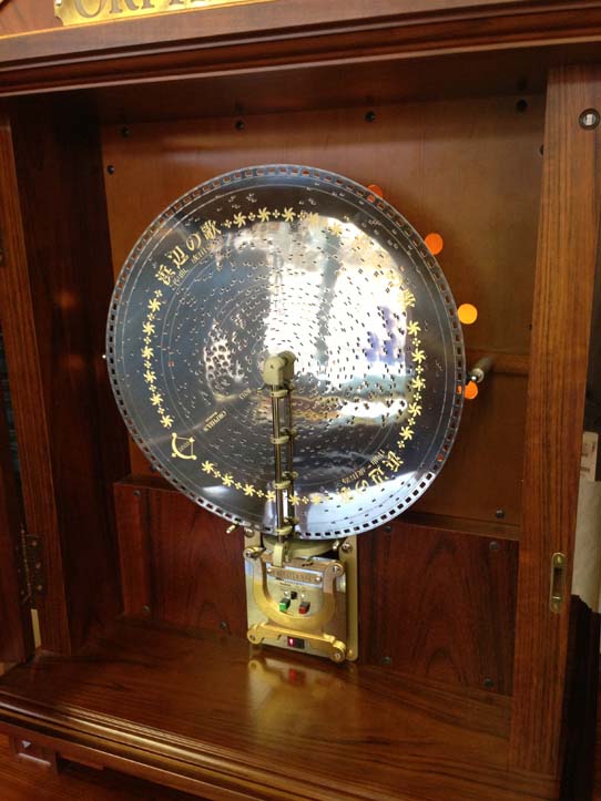 SANKYOサンキョー最高級オルゴール ORPHESUオルフェウス160弁（80弁x2