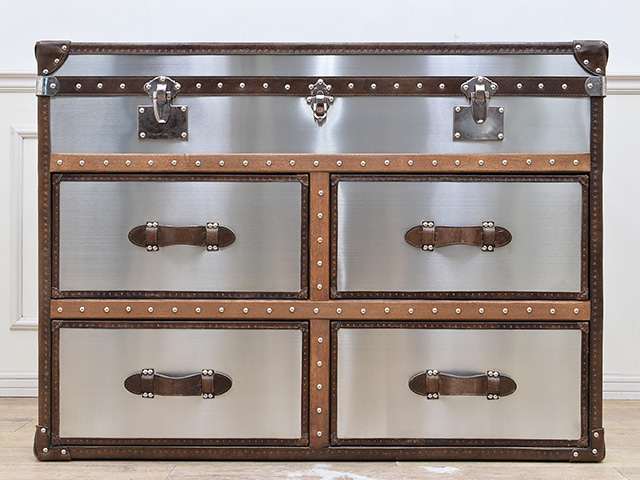 家具買取】HALO(ハロ)のトランク風チェスト｜買取価格120,000円 | 広島