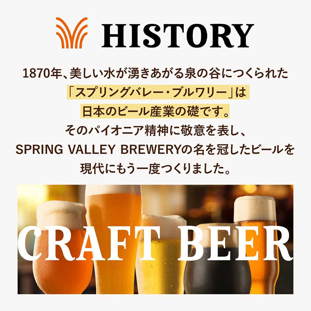 キリン SPRING VALLEY（スプリングバレー） 豊潤ラガー 496 350ml缶