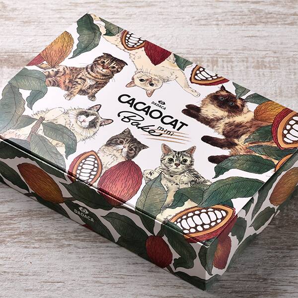 オンラインストア限定 ダダカ CACAOCAT Bake mini ミックス6個入