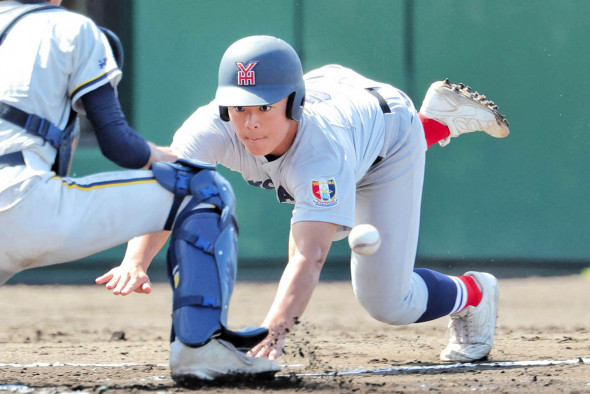 横浜が7回コールド勝ち、初先発のエース奥村頼が4回1安打無失点