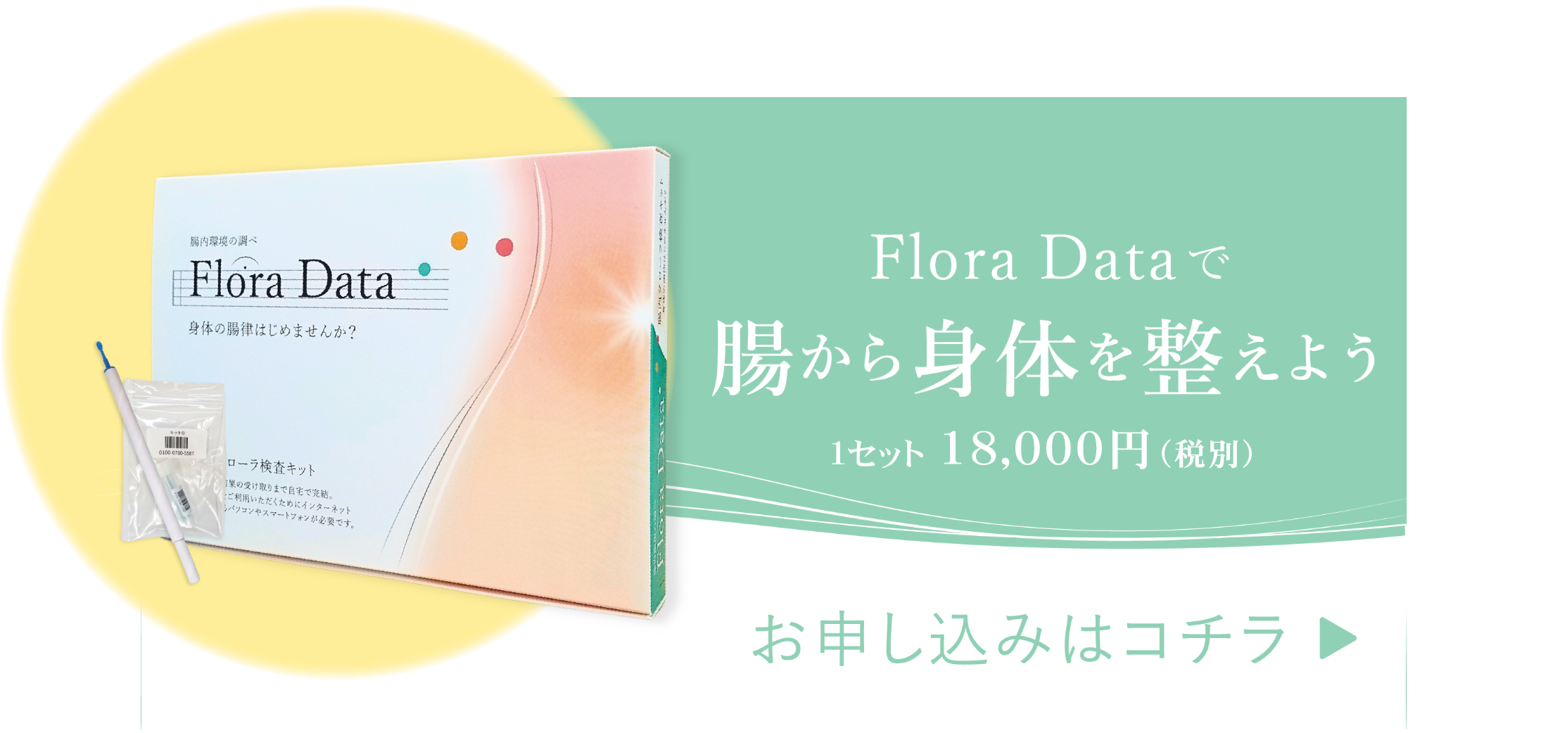 腸内フローラ検査キット Flora Data