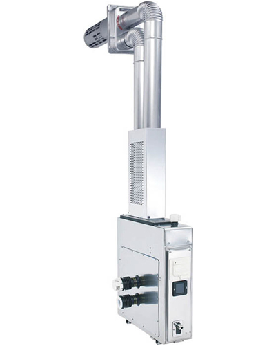 ノーリツバランス釜の本体全面タイプ・追いだき専用・バスイングの取付