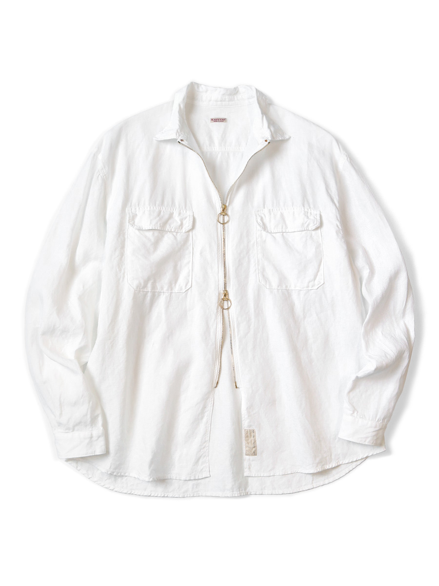 リネン ドリズラーワークシャツ | KAPITAL