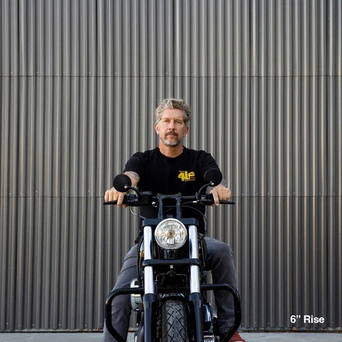 BILTWELL MURDOCK 1インチハンドル用プルバックライザー ハンドルバー