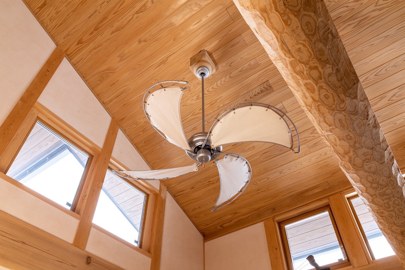 DULTONのキャンバスブレードのシーリングファン | 紹介コーナー | かさ