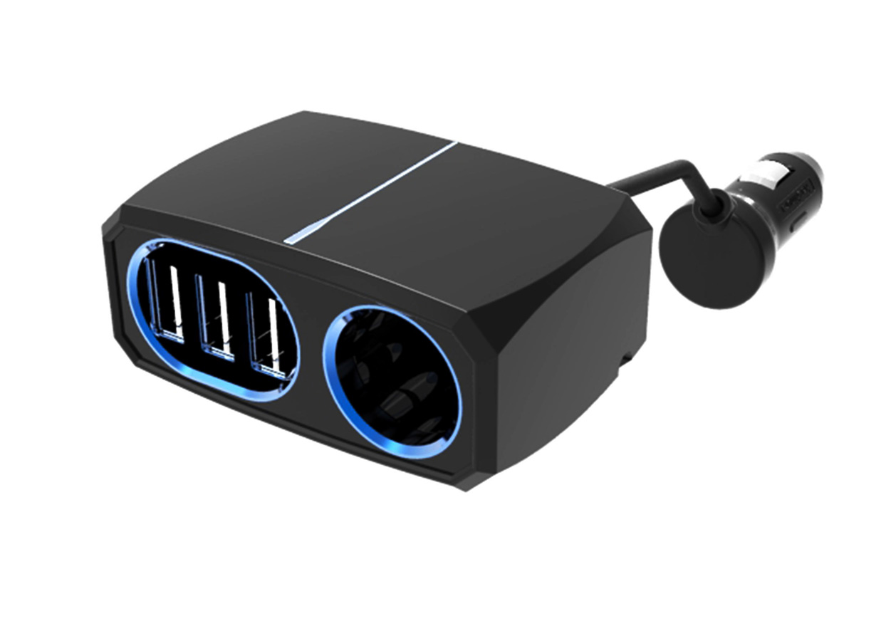 セパレートソケット 3リバーシブルUSB 自動判定 7.2A – カシムラ