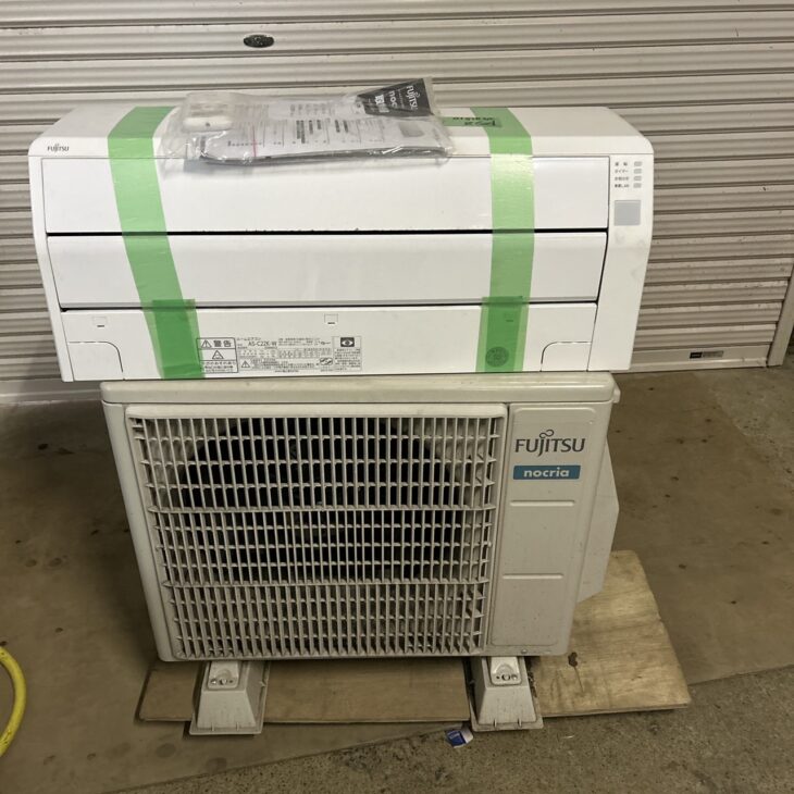 富士通 エアコン AS-C22K-W 2020年製を浜松市天竜区二俣町にて【高価