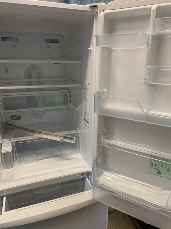 3ドア冷蔵庫（Panasonic NR-C372N-W 2021年製）高価買取 浜松市中央区