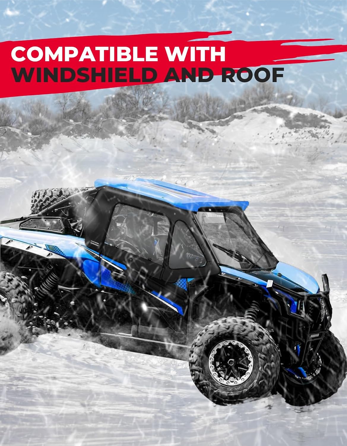 Kawasaki Teryx KRX 1000 Soft Cab Enclosure – Kemimoto