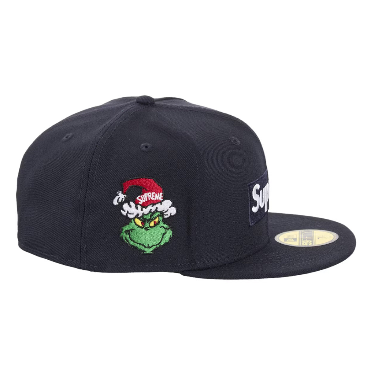 Supreme Grinch Box Logo New Era 59Fifty Fitted Cap Navy | Kenshi