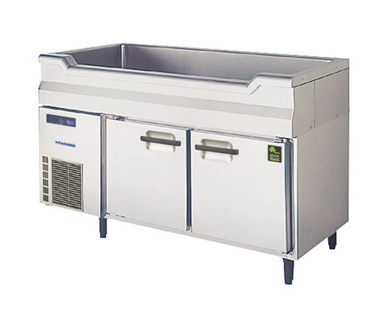 舟形シンク付コールドテーブル冷蔵庫｜商品情報｜北沢産業株式会社