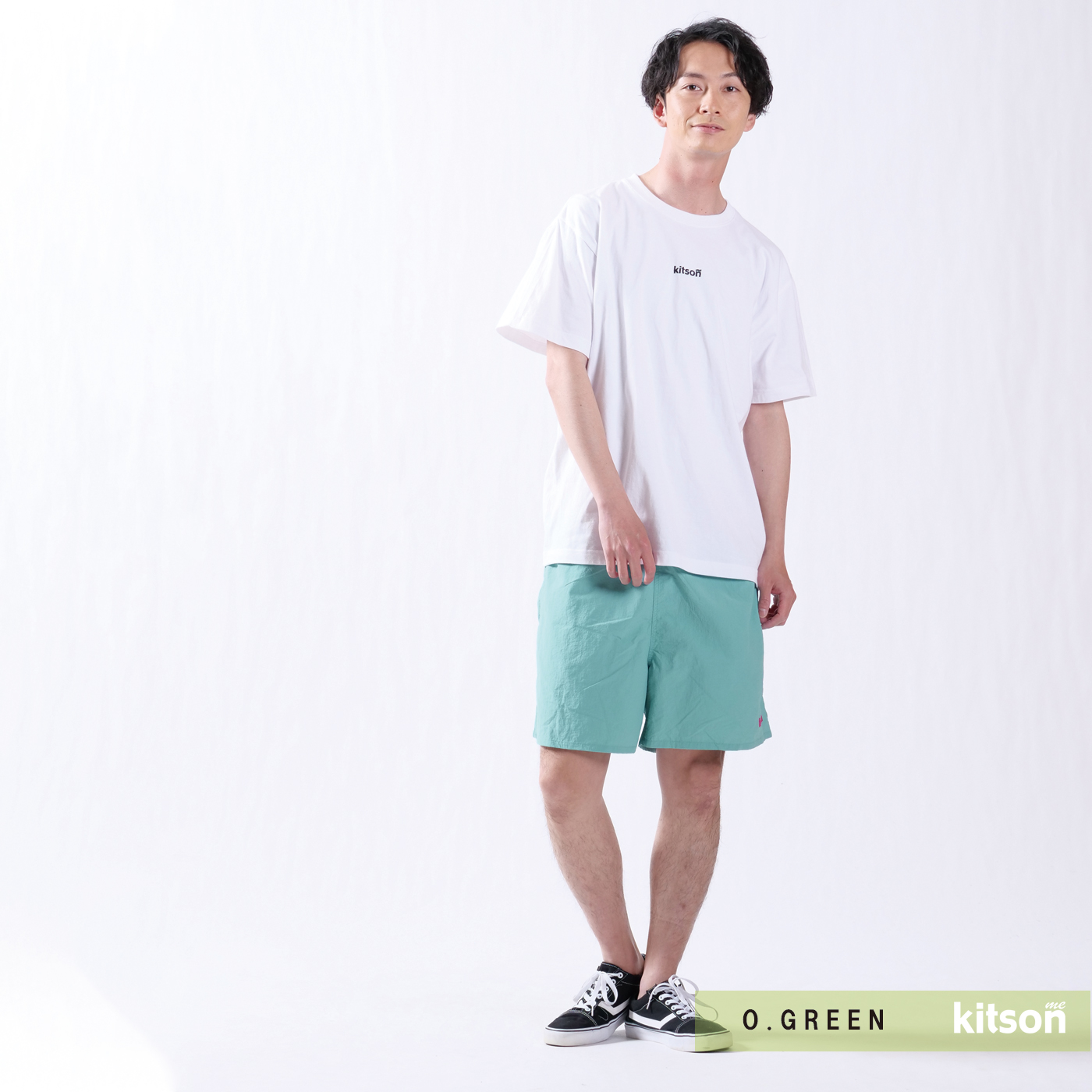 kitson me ロゴ刺繍ショートパンツ