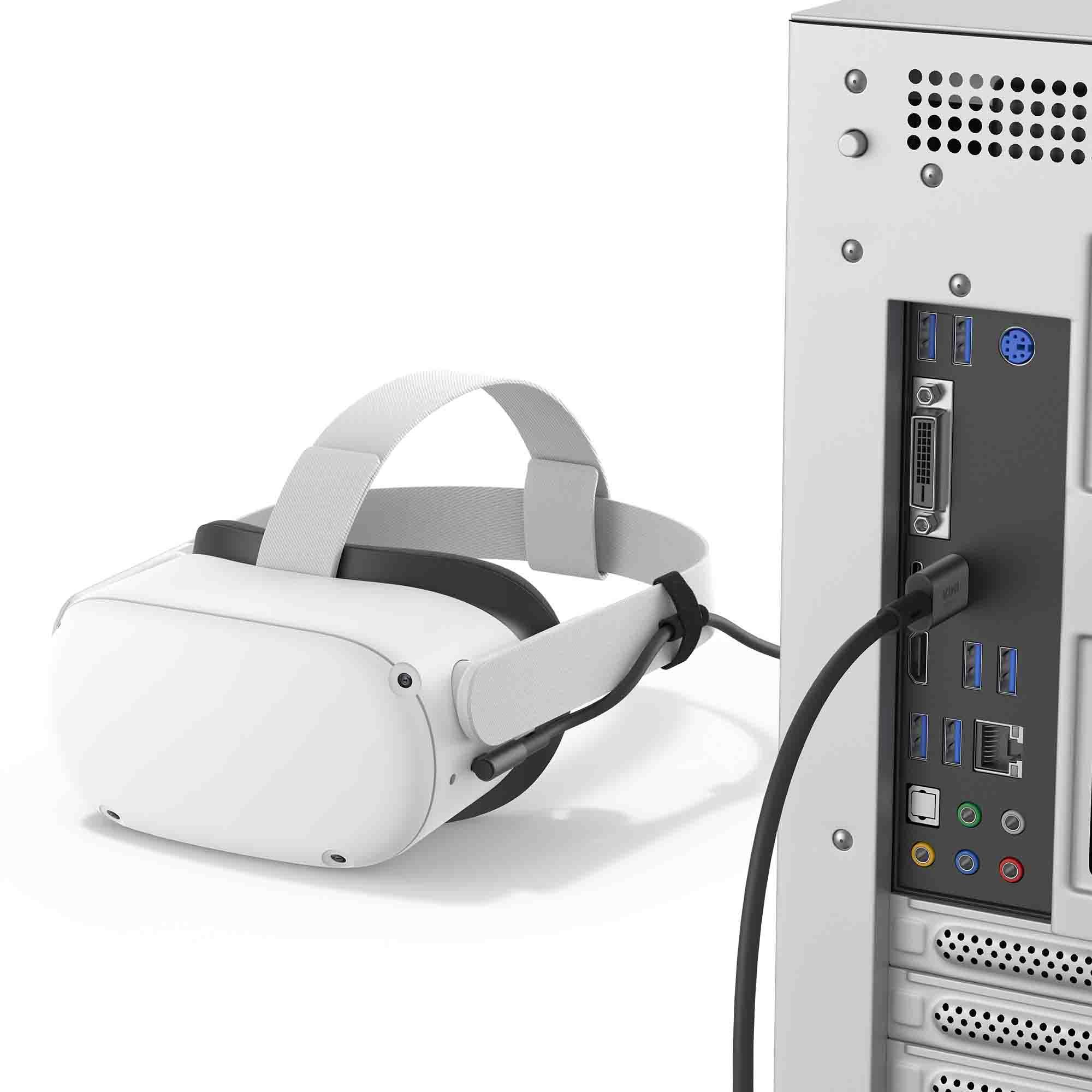 Link Cable Accessories Compatible with Quest 3S/3/2 VR Headset