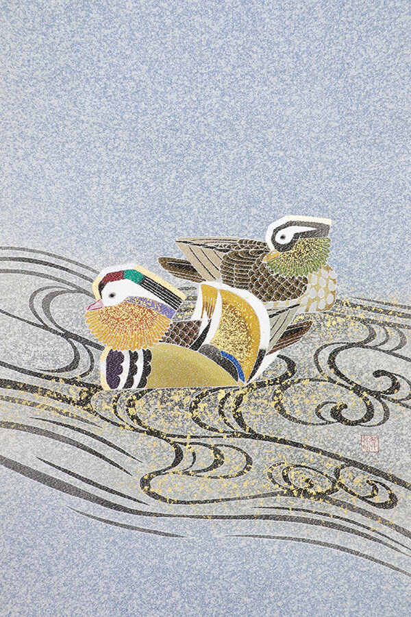 銀座【帯3740】人間国宝 羽田登喜男作 袋帯 (落款入) – 銀座きもの青木