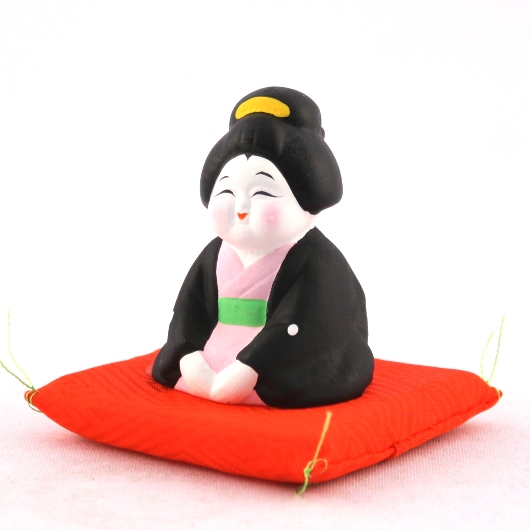 お福さん （黒）・縁起物 / 京都の人形・こけし・和雑貨通販│木村桜士堂