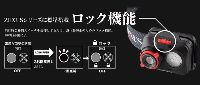 冨士灯器 ゼクサス ZX-R390（ZR-02USB充電タイプ） 【シーバスルアー