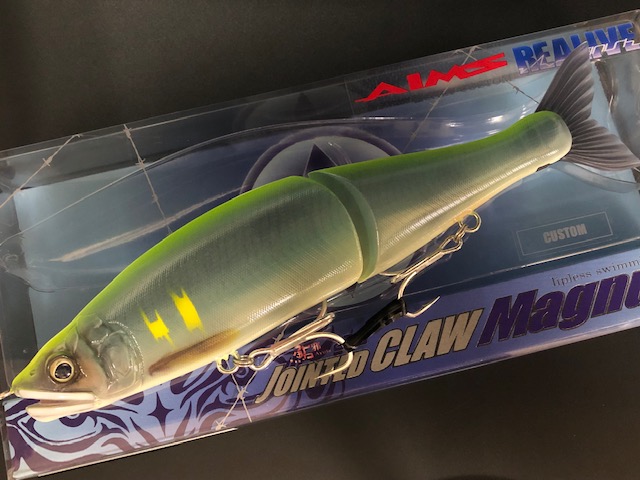 エイムス×ガンクラフト 鮎邪ジョインテッドクローマグナム 230 ソルト