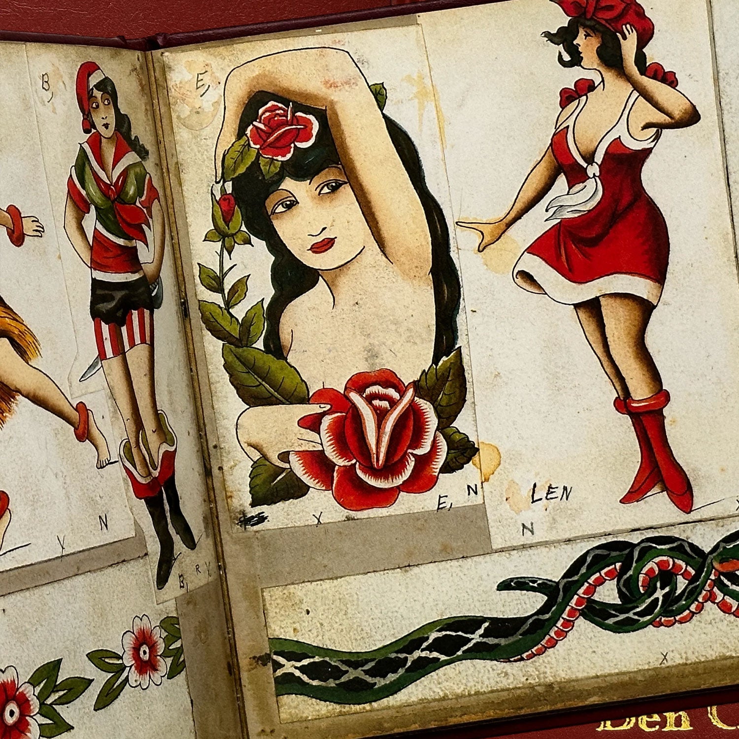 Ben Corday - Tattoo Travel Book by Ed Hardy