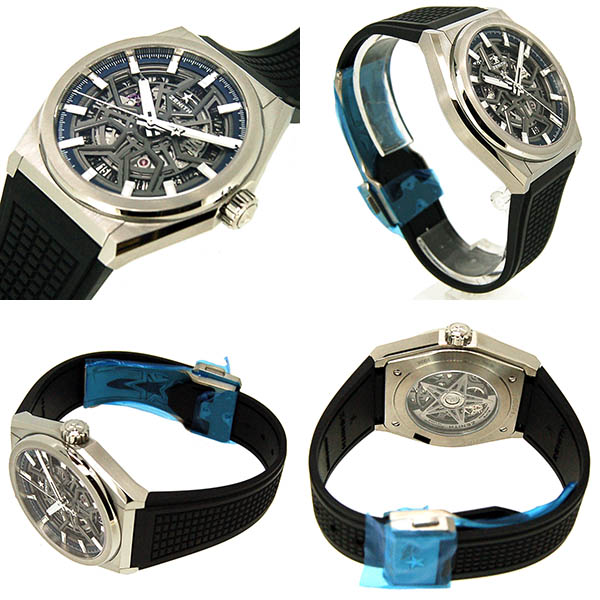 ゼニス ZENITH デファイ クラシック 95.9000.670/78.R782 41mm チタン 新品