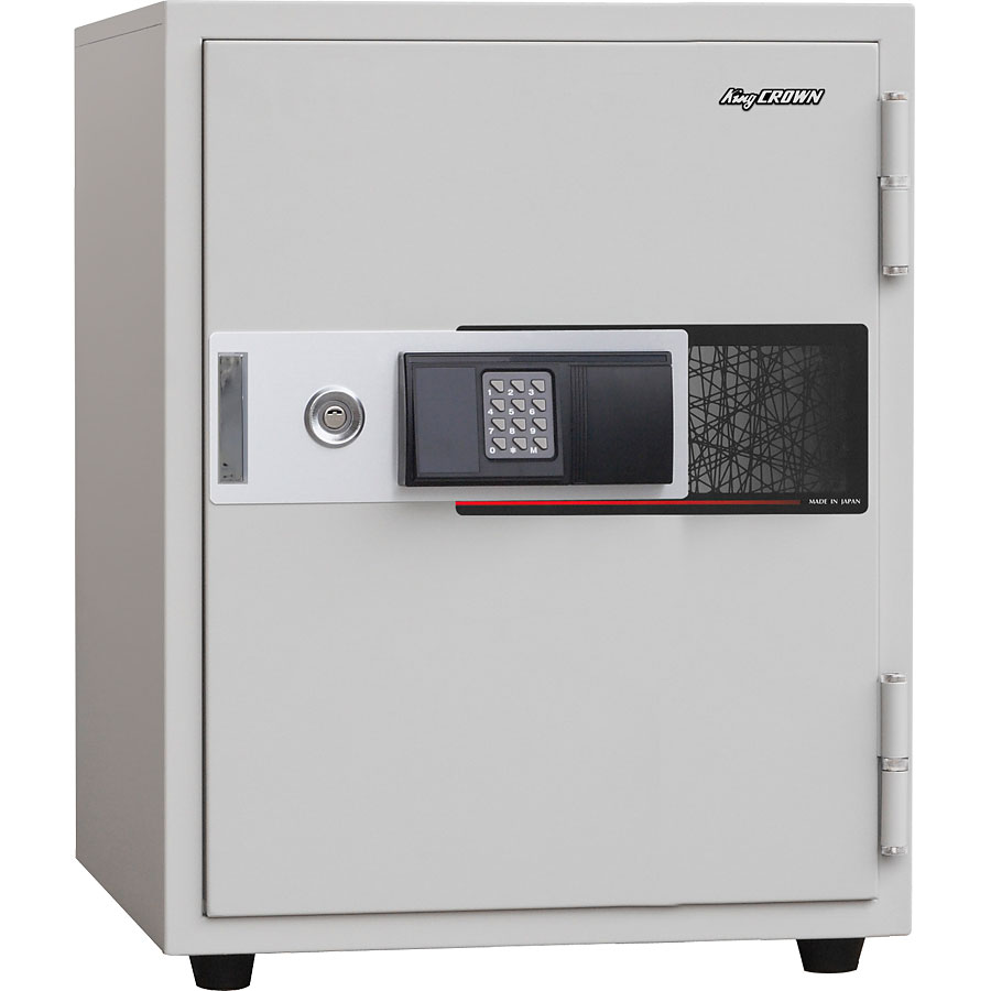 日本アイ・エス・ケイ 1時間耐火金庫 テンキー＋電子ロック錠 角2封筒