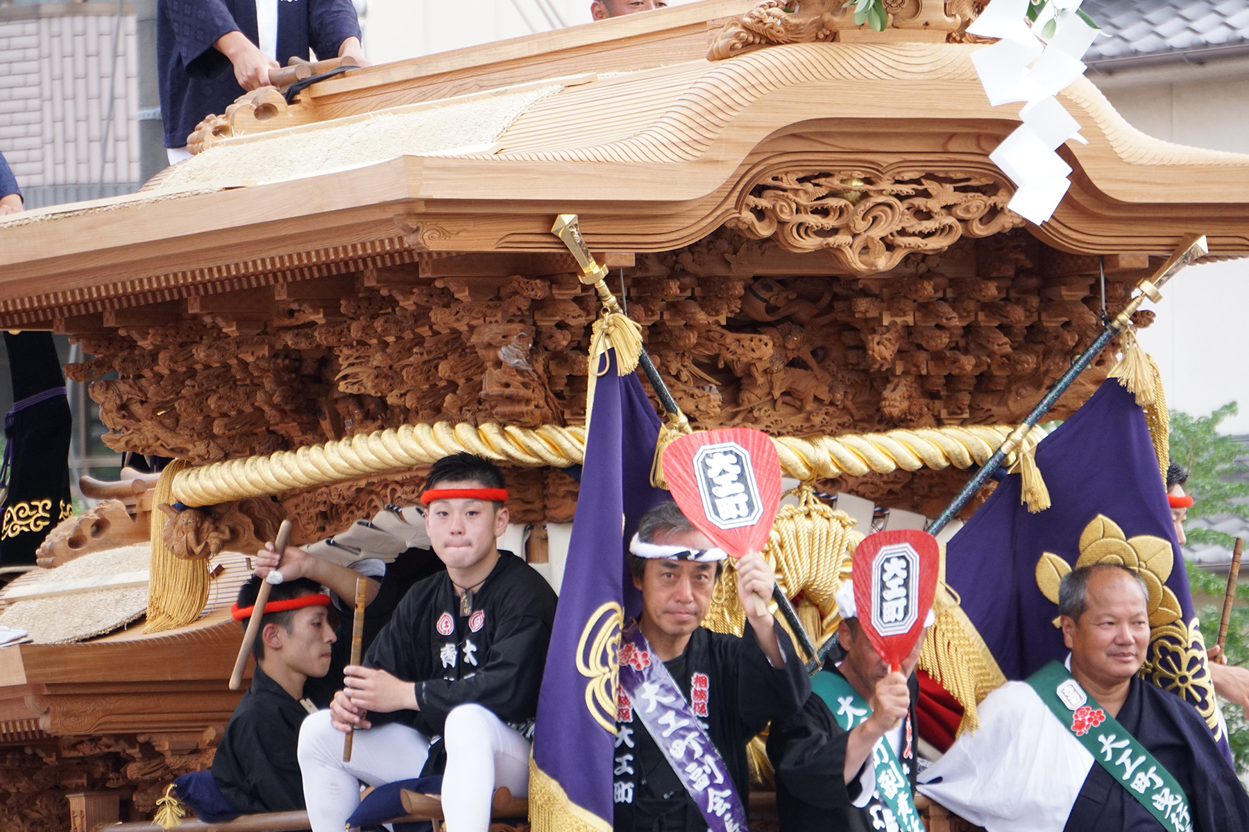 大工町だんじり | 岸和田駅前通商店街