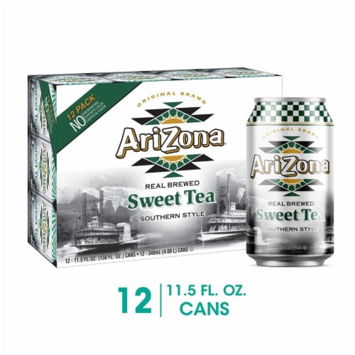 AriZona® Southern Style Sweet Iced Tea Multipack Cans, 12 pk