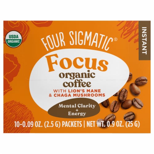 Four Sigmatic® Lion's Mane & Chaga Mushrooms Organic Instant