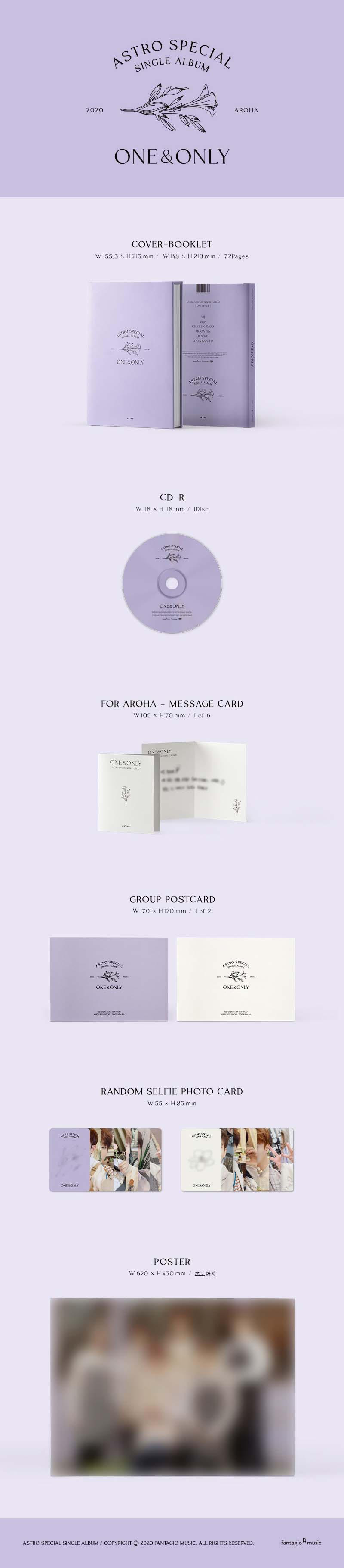 ktown4u.com : ASTRO - Special Single Album [ONE&ONLY] (Limited