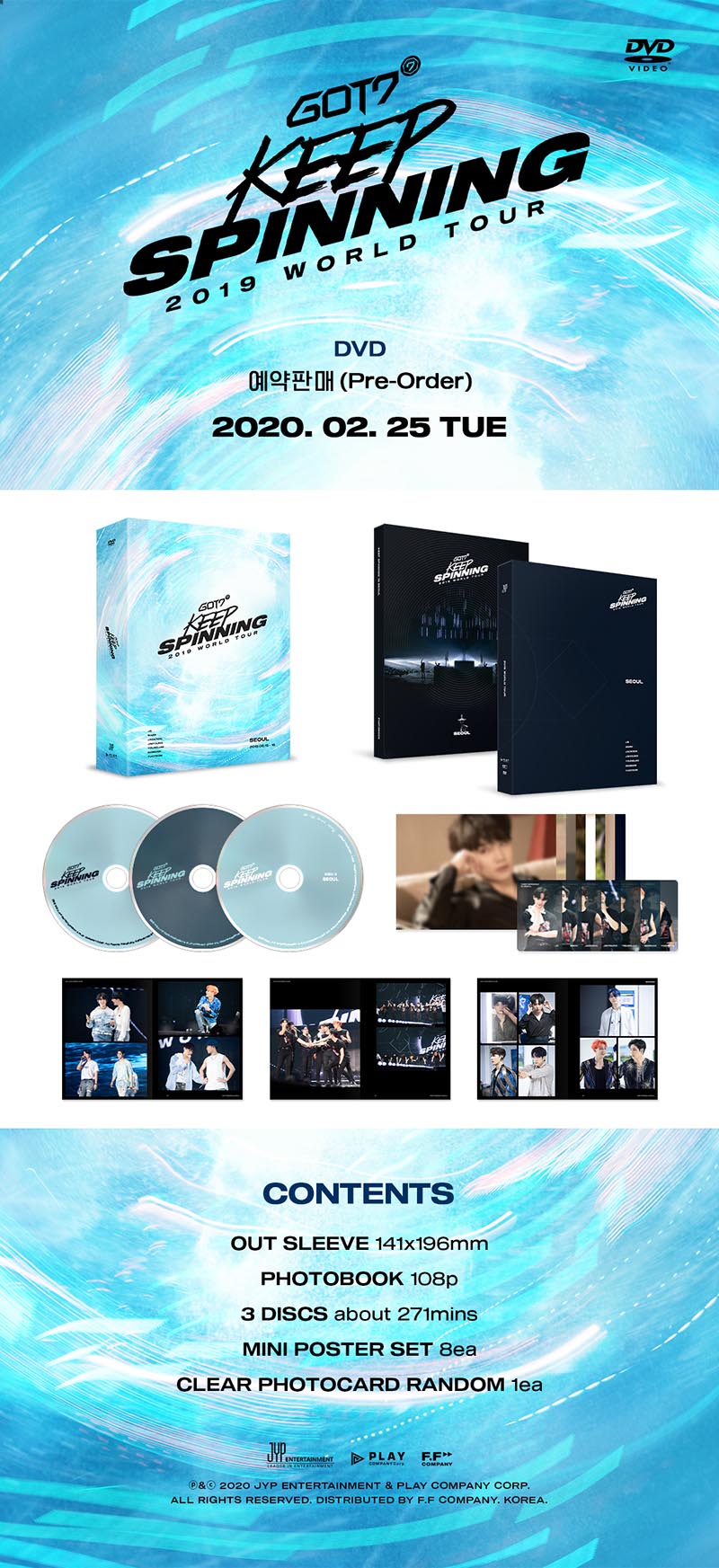 ktown4u.com : [DVD] GOT7 - GOT7 2019 WORLD TOUR 'KEEP SPINNING' IN