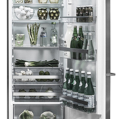 ASKO アスコ「オール冷蔵庫 R2684B ブラックステンレス」370Lの大容量1