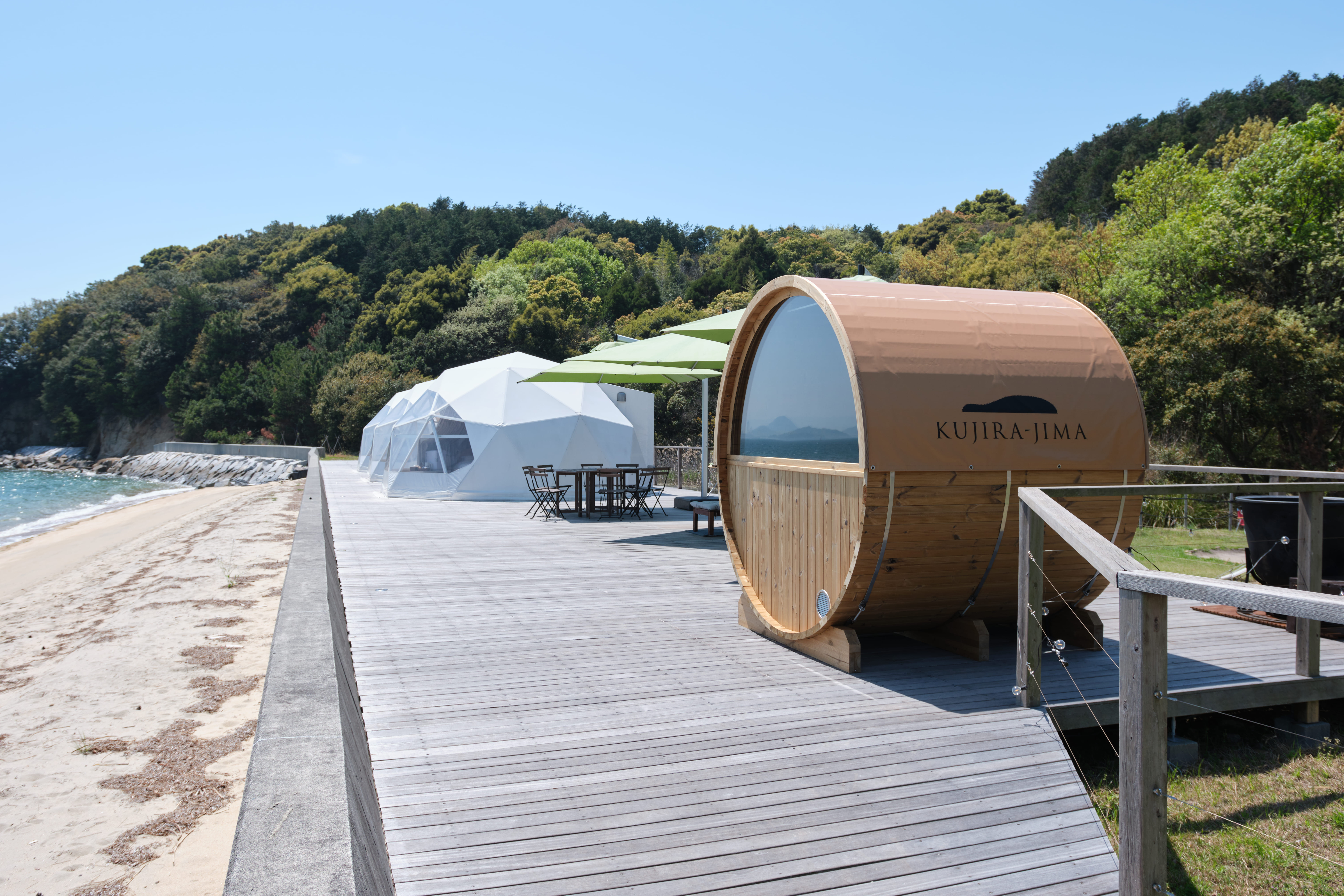 無人島で味わう、極上のプライベートサウナ。 | 瀬戸内で宿泊・グラン