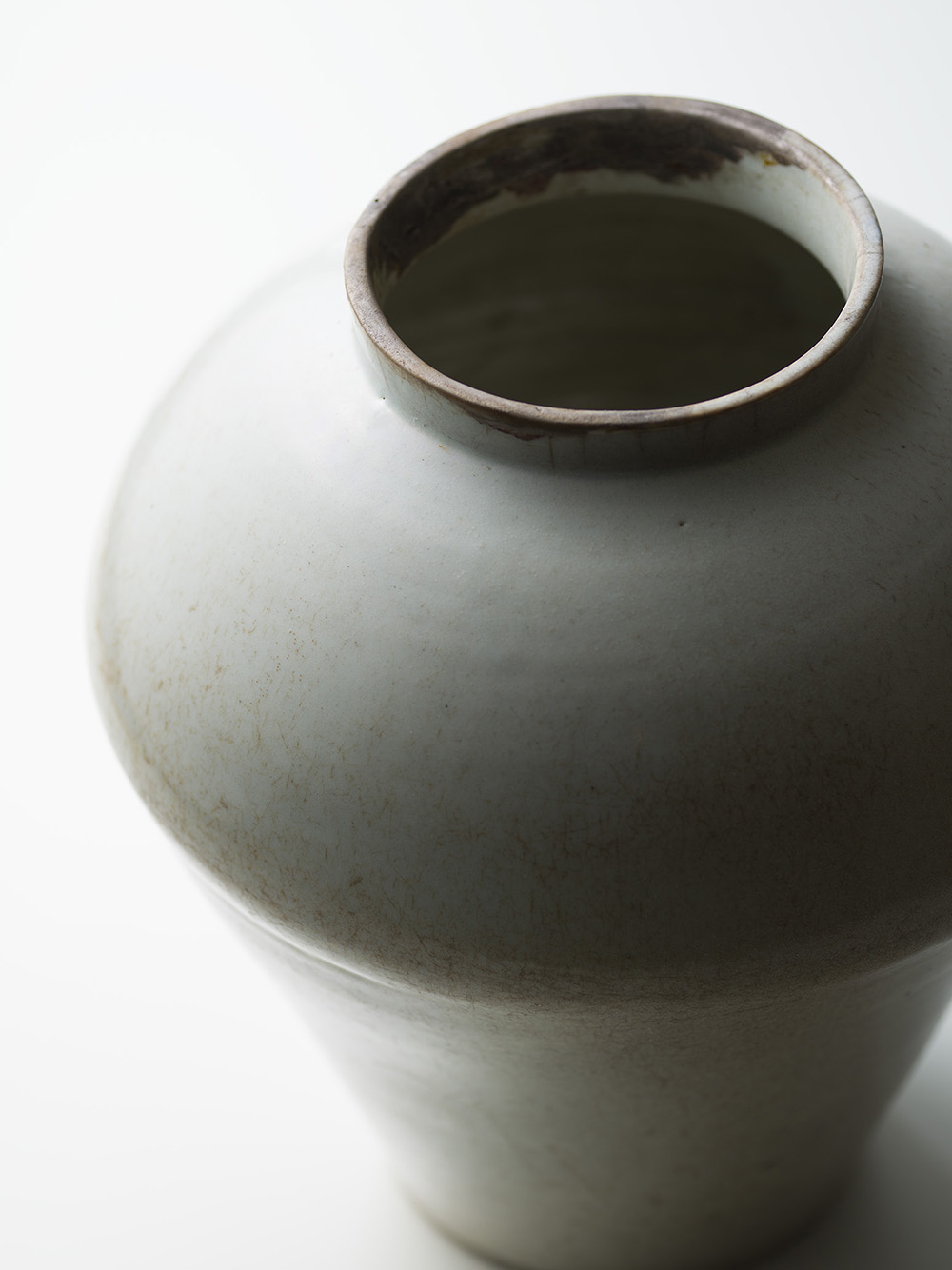 李朝の磁器 ひび割れあり 李朝の磁器 ひび割れあり GE】Y1059◇李朝