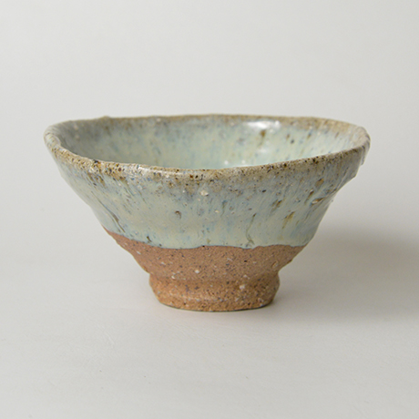 21. 田中佐次郎 斑茶碗 銘「初開」／ TANAKA Sajiro Chawan, Madara