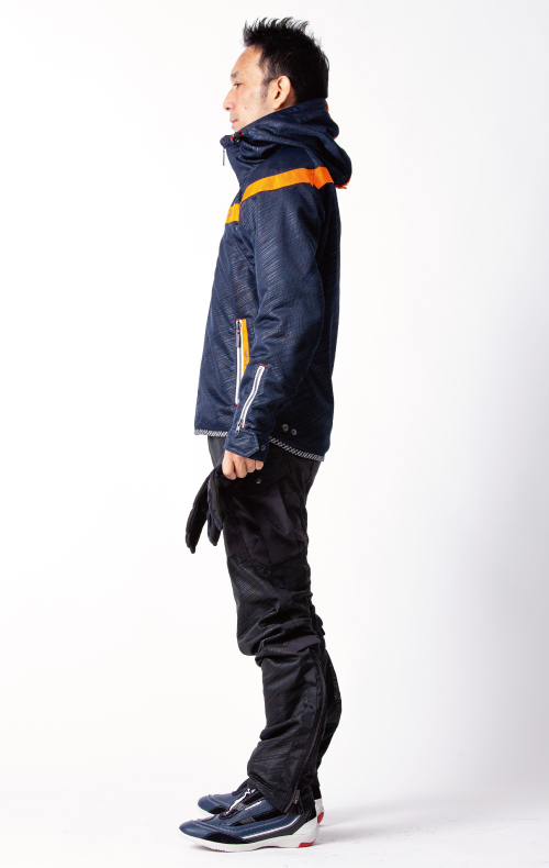 K-2385 フルメッシュパーカージャケット バイク用品のクシタニ