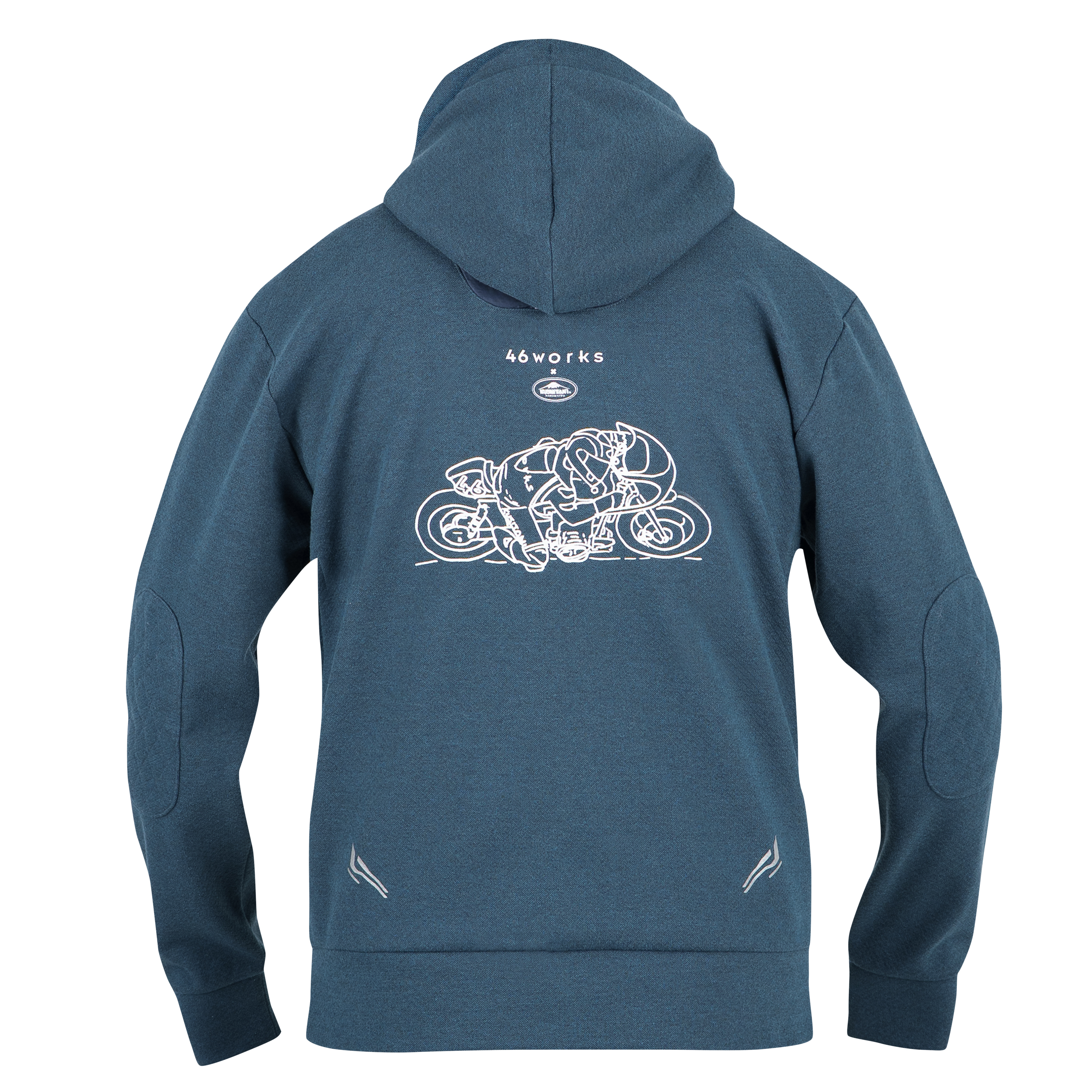 K-1387W 46worksプルアップパーカー バイク用品のクシタニ｜KUSHITANI