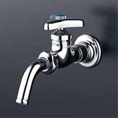 送り座付吐水口回転形水栓：K111｜給水栓：吐水口回転形水栓｜商品