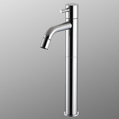 立水栓（単水栓）ロングボディ：LFK612-187｜洗面用水栓：立水栓｜商品