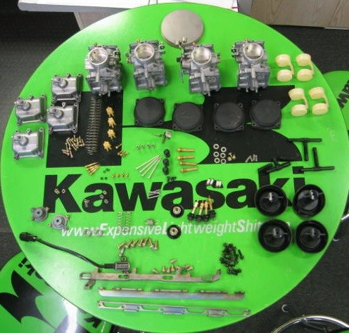 ZRX/ZX11/ZX7 Carb Disassembly, Cleaning & Reassembly